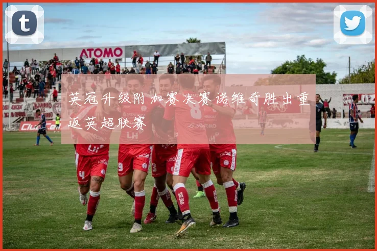 英冠升级附加赛决赛诺维奇胜出重返英超联赛